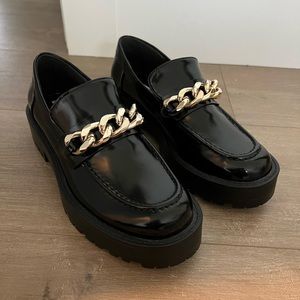 Zara chunky loafers
